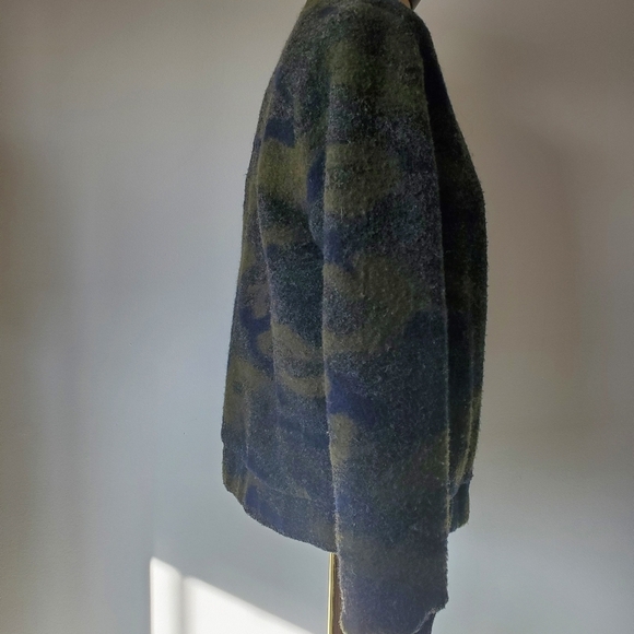 SUPERDRY Evie  wool bomber. Size medium - Picture 6 of 15